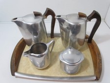 Picquot Ware 4 PC Coffee Set