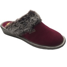 Womens 1357 Suede Mule Slipper