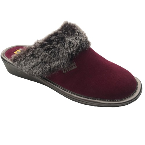 Womens 1357 suede mule slipper - 1357,