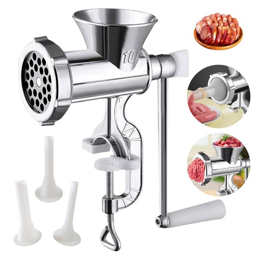 Manual meat grinder - meat, heavy