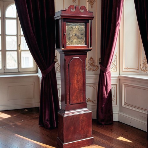 Georgian day longcase clock - georgian, 8