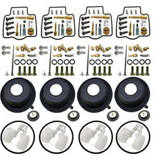 4X Carburetor Diaphragm Float For Kawasaki Ninja ZX-9R GPZ900R ZX900 1994-2003