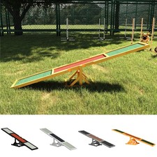 Wooden Pet Seesaw for Big Dogs with Anti-Slip Surface