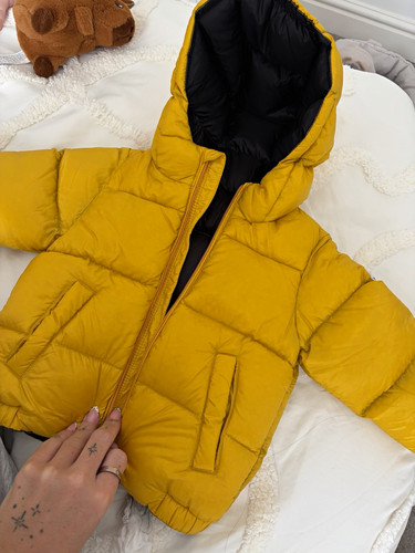 Moncler yellow hooded goose - moncler,