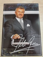 Schumacher Manager Willie Weber Rare  Signed Postcard