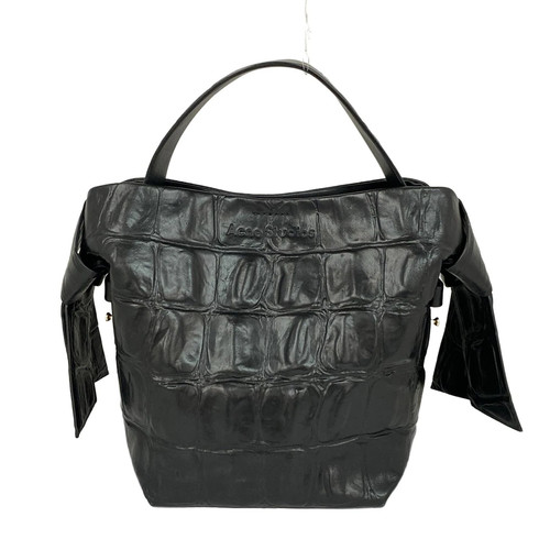 Acne studios black leather - black,