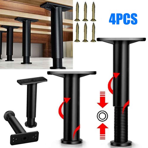 Bed legs adjustable - 4x,
