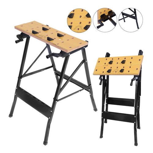 Foldable adjustable work - work, bench