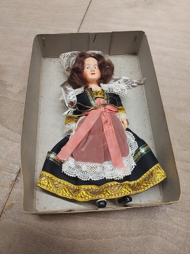 Vintage spanish looking doll - vintage,