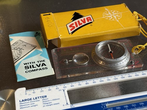 Vintage silva typ compass - vintage,