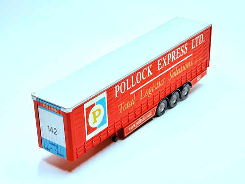 Corgi curtainside trailer - corgi,