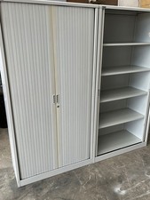 Roneo 2m Tall Tambour Cabinets / 4 X Shelf’s , Keys - 50 Available- Can Deliver