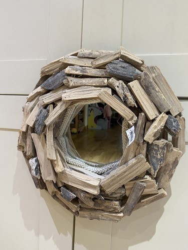 Rustic chunky round driftwood - rustic,