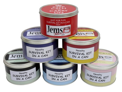 Survival kit can fun - a,