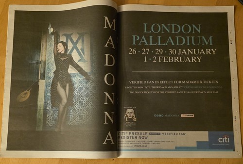 Madonna evening standard - madonna,