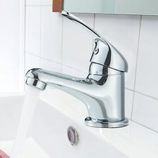 Chrome Bathroom Tap Hot Cold
