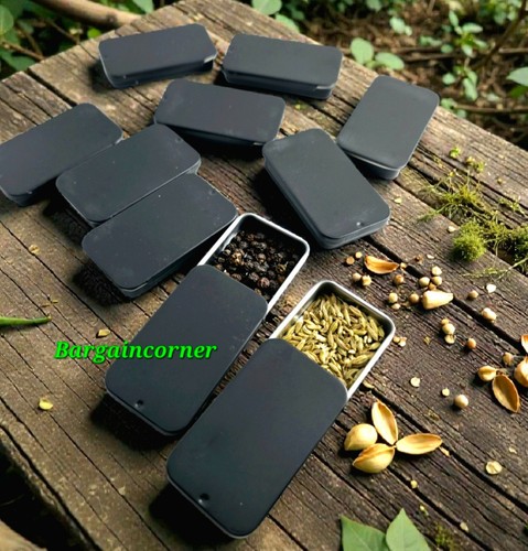 Tin box small - portable, storage