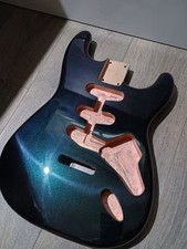 Alder Guitar Body In Midnight Galaxy Flash For Stratocaster Strat ST