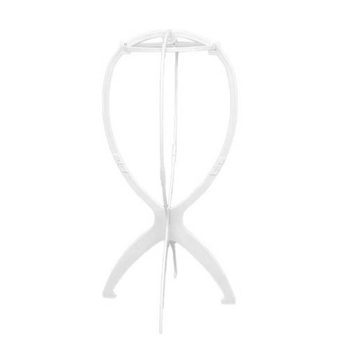 White plastic wig - 9x, hat