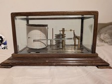 Vintage Casella London Barograph Mechanical Weather Recording Instrument