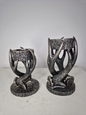 Next Bronze Antler Set of 2 Tealight Holders Lantern Candelabra Home Decor Deer
