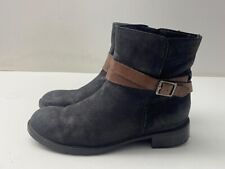 Clarks Ladies Black Leather
