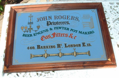 Advertising mirror john - advertising,