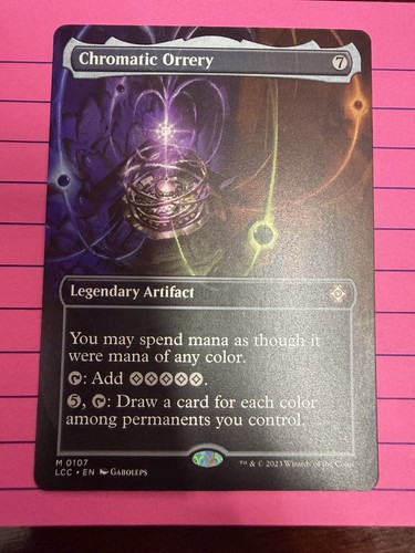 Mtg chromatic orrery - mtg,