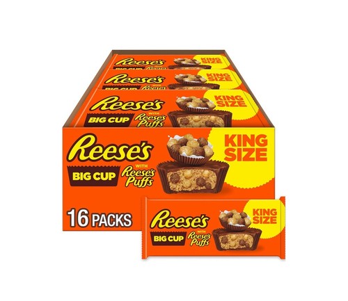 Packs reese s puffs - 16, 🧡