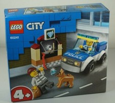 LEGO CITY Lego City Playset Police Car & Dog Handler 60241 Bank Heist New!