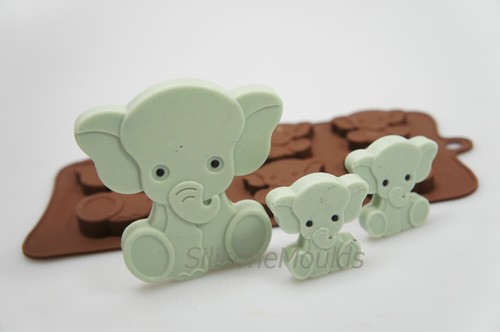 Elephant animal baby - 4+1,