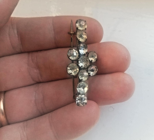Antique victorian paste - victorian, stones