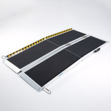 Multi-Fold Wheelchair Ramp for