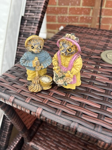 Hedgehog figurine ornaments - hedgehog,