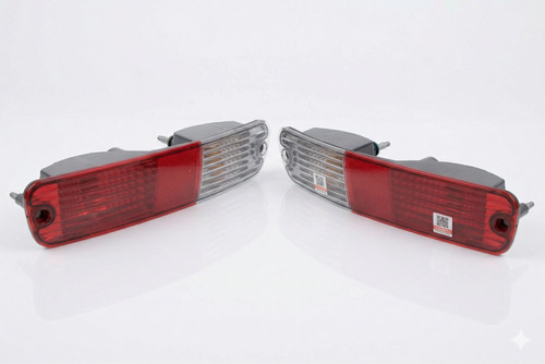 Rear bumper indicator - indicator, and