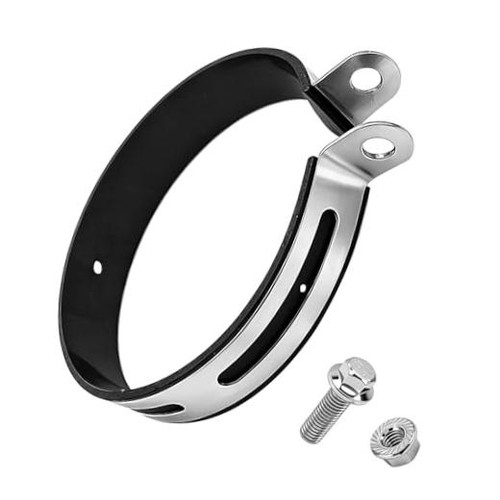 Motorcycle exhaust clip - exhaust,