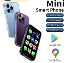 Super Mini Mobile Phone Android 3G Dual Sim Small Pocket Smart phone UK
