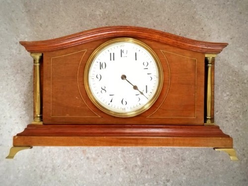 Edwardian mantle clock circa - clock,,