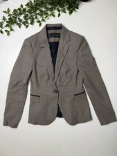 ZARA BASIC Womens Grey Check