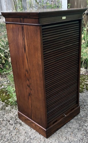 Outstanding rare tambour - outstanding, oak