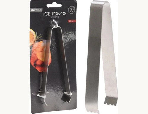 Ice tongs barware stainless - ice,