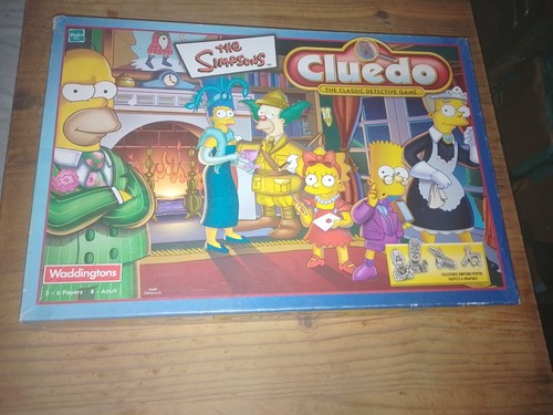 The simpsons cluedo - cluedo, game