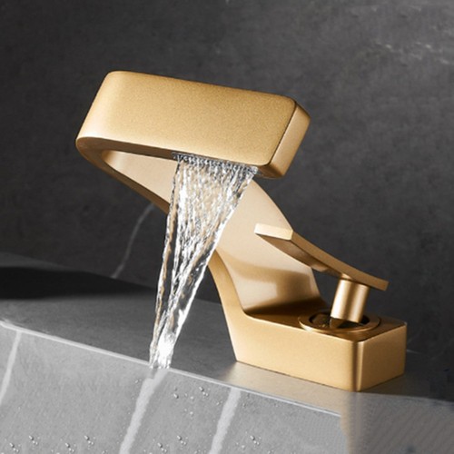 Deck mounted basin faucet - mounted,