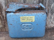 Vintage petrol can Romanian