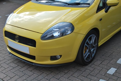 Cupra front bumper splitter - front,