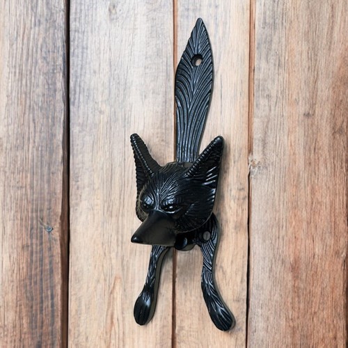 Fox head front door - front,