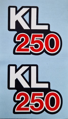 Kawasaki kl250 side panel - kawasaki,