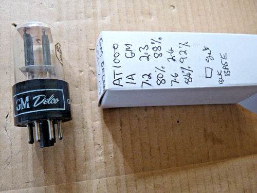 Delco 6sn7gt usa e - gm,