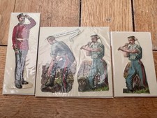 Antique Military Scraps-British Enginners 11*3  cm. Raphael Tuck & Sons?