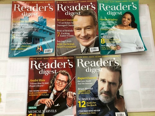 Readers digest magazines 5 - magazines, x